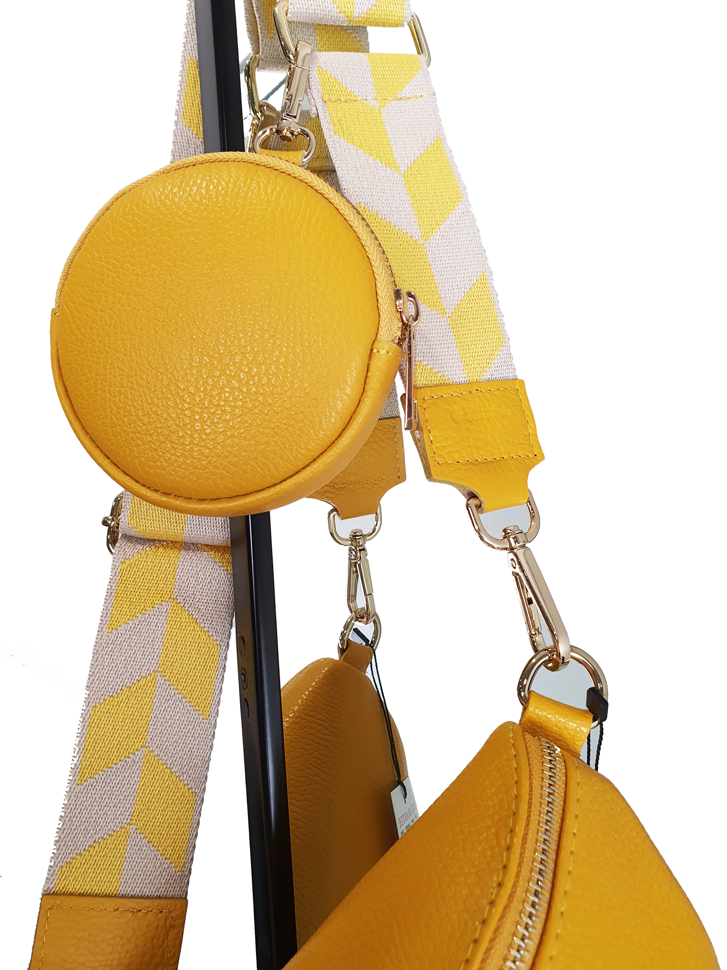 TOS MINI VENTI SLING BAG in YELLOW