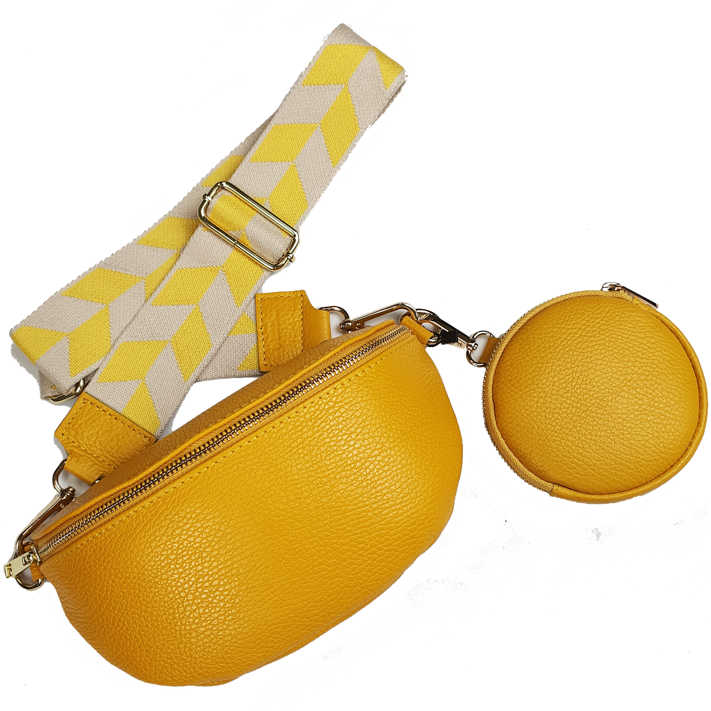 TOS MINI VENTI SLING BAG in YELLOW