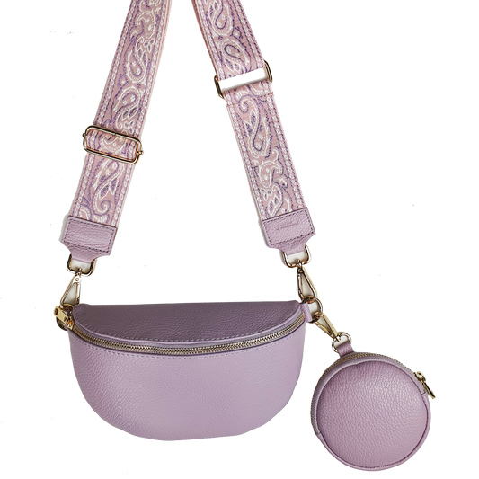 TOS MINI VENTI SLING BAG in LAVENDER VIOLA