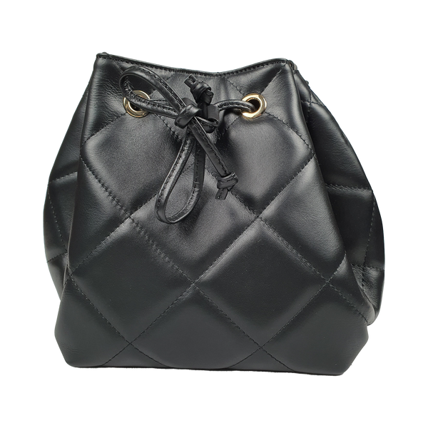 Lux Petite Edinburgh Bucket Bag in Black