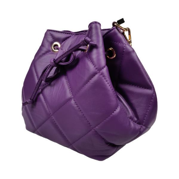 Lux Petite Edinburgh Bucket Bag in Digital Purple