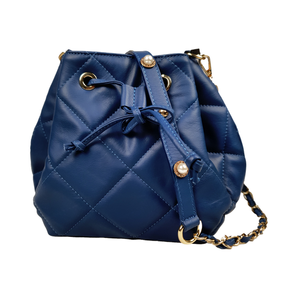 Lux Edinburgh Bucket Bag in Royal Blue