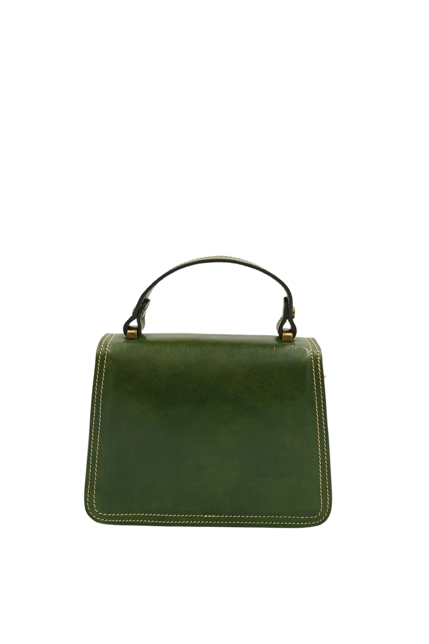 Credere Gran O Mini Tote Bag in Bosco Green