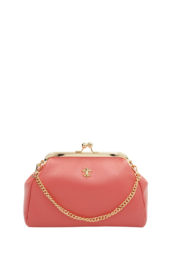 Mini Virgina Bag in Dollaro Coral Pink