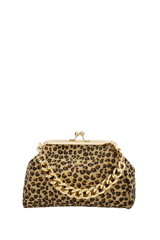 Mini Virgina Bag in Leopard Pois