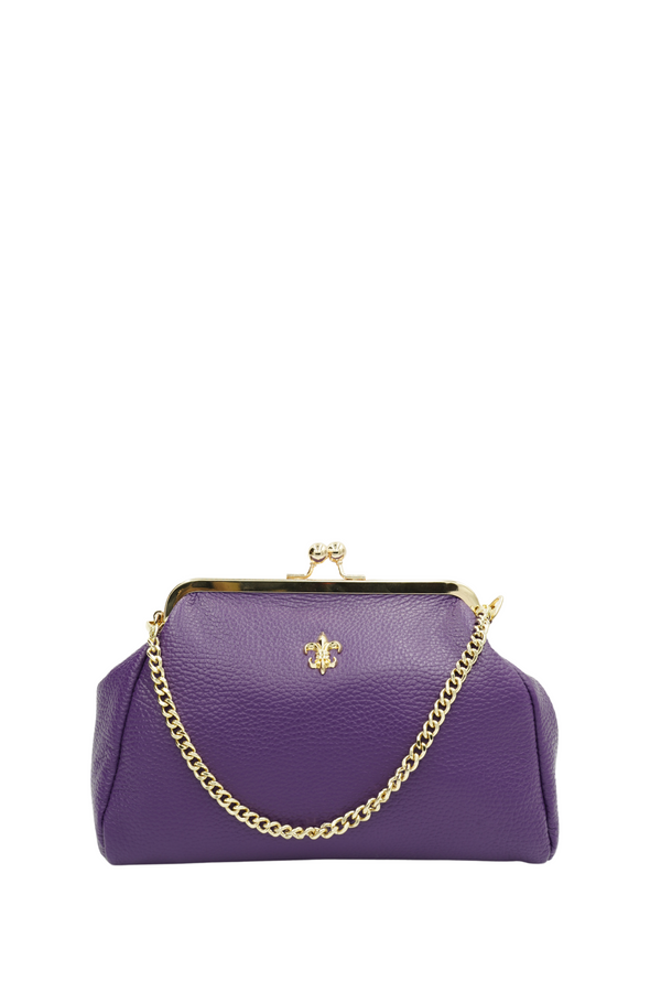 Mini Virgina Bag in Dollaro Digital Purple