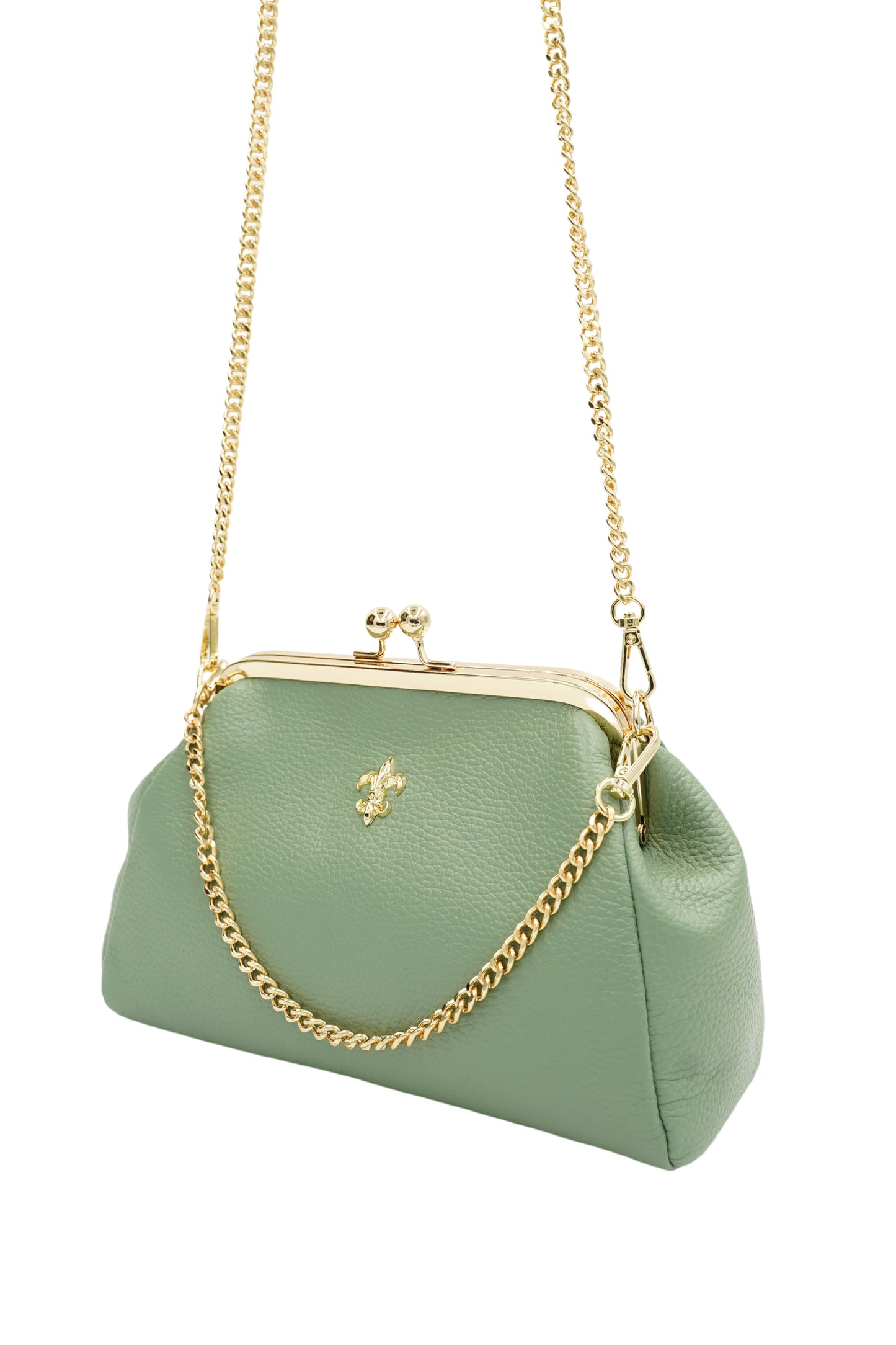 Mini Virgina Bag Dollaro in Pistacchio Mint Green